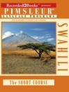 Cover image for Swahili